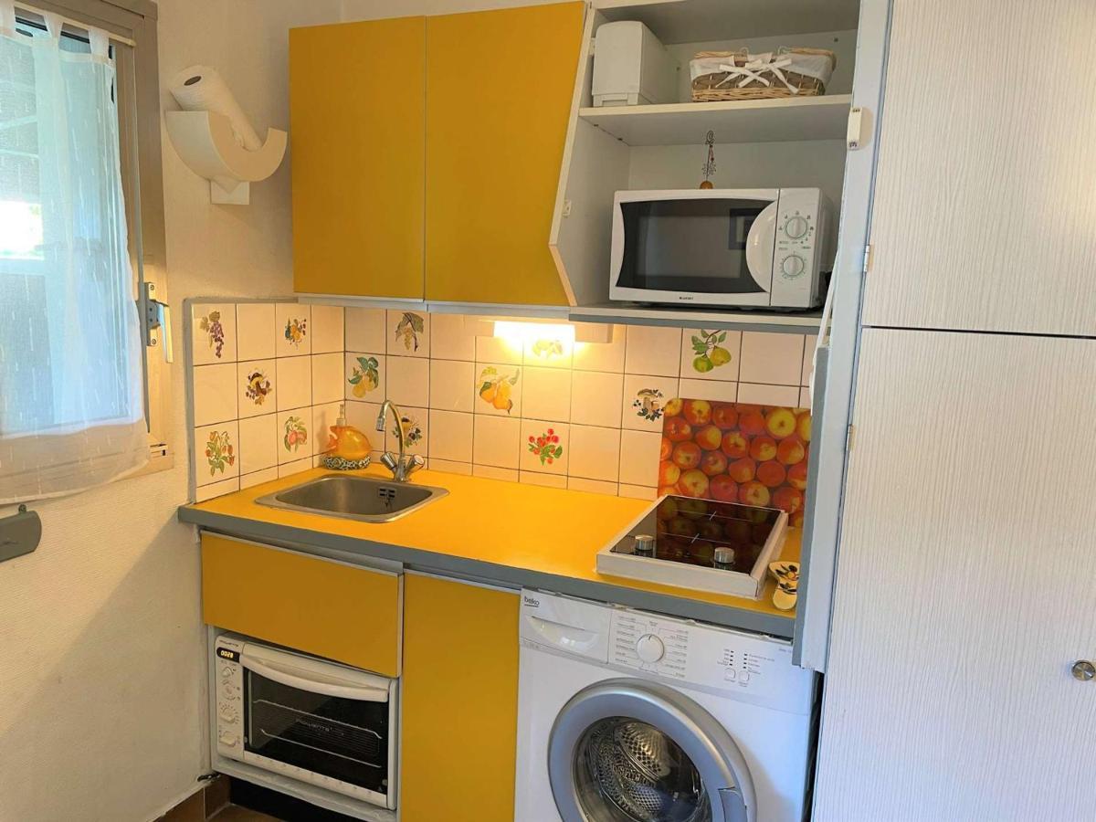 Studio Rdc Avec Piscine, A 600M De La Plage Et A Deux Pas Du Port - Cap D'Agde - Fr-1-249-369 Exteriör bild